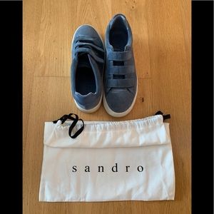 Sandro Velcro Sneakers